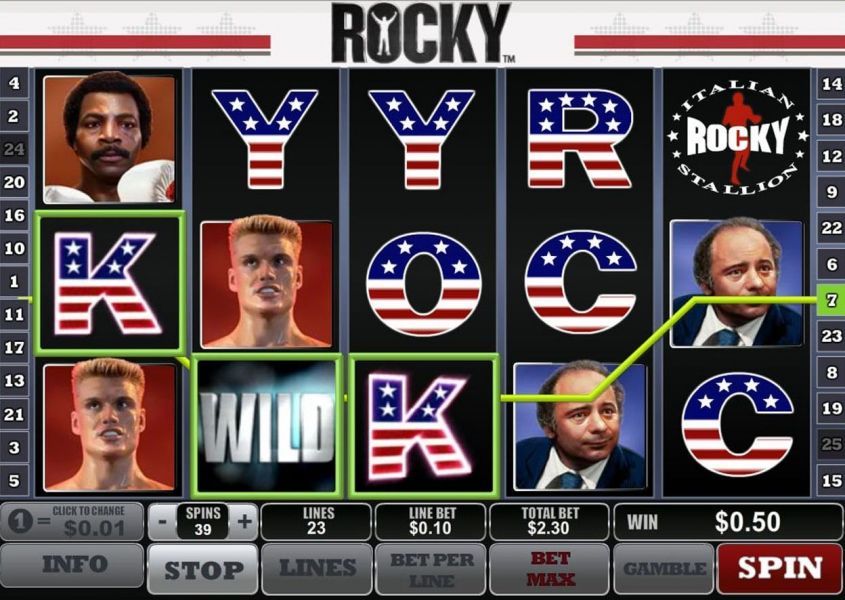 Rocky - La Slot Playtech