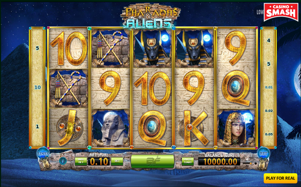 Pharaohs and Aliens Slot