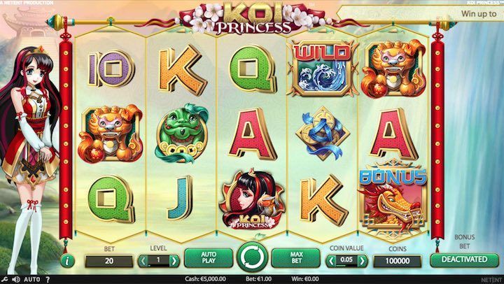 Koi Princess Slot Netent Giri Gratis