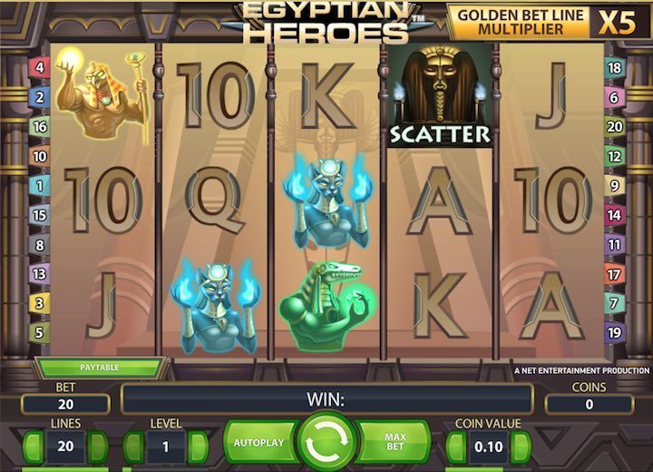 Slot Egitto netent