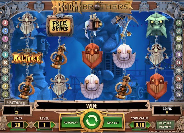 Boom Brothers Slot Machine su Internet