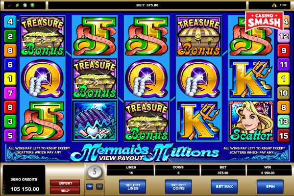 Mermaids Millions Slot Machine