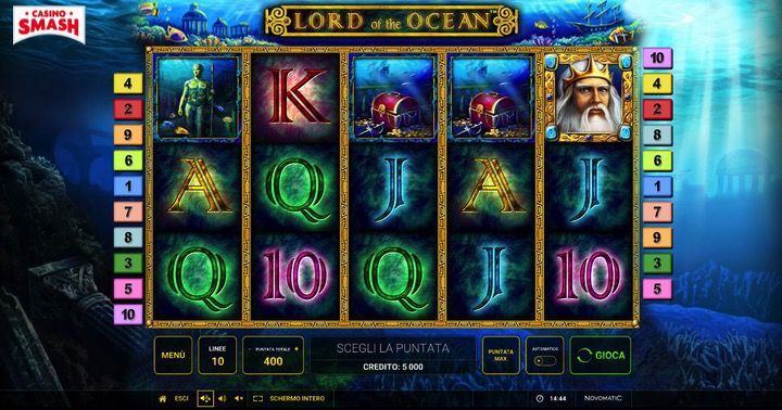 Gioca alla Slot Lord of the Ocean Grats
