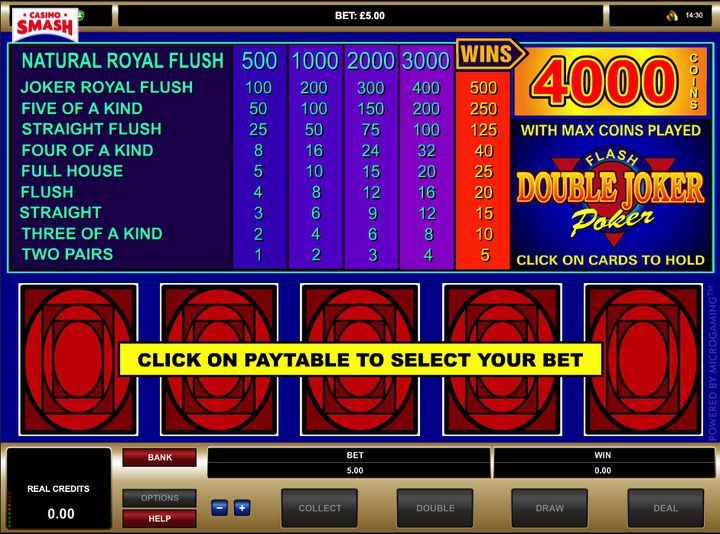 Double joker Poker in Italiano