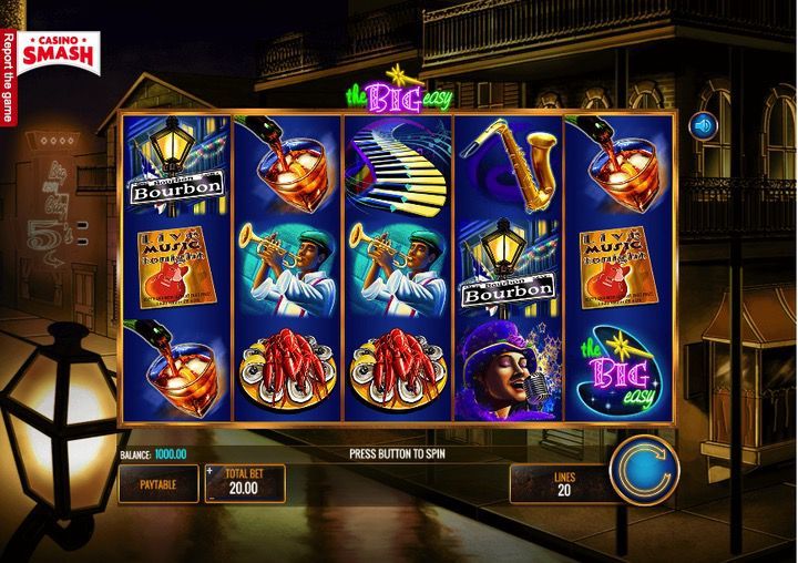The Big Easy è una nuova VLT da provare
