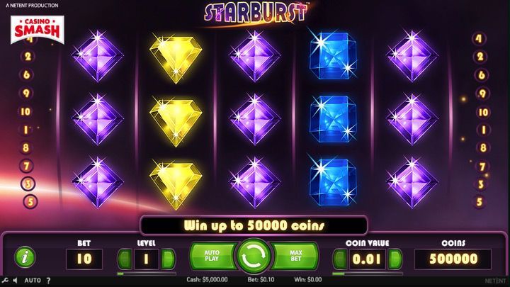 Se non la VLT migliore al mondo, Starburst è senza dubbio la più popolare nel 2019