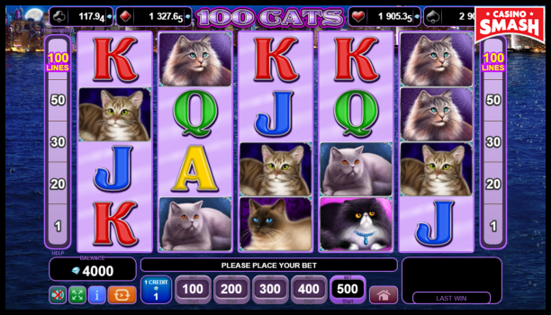 100 Cats Free Slots