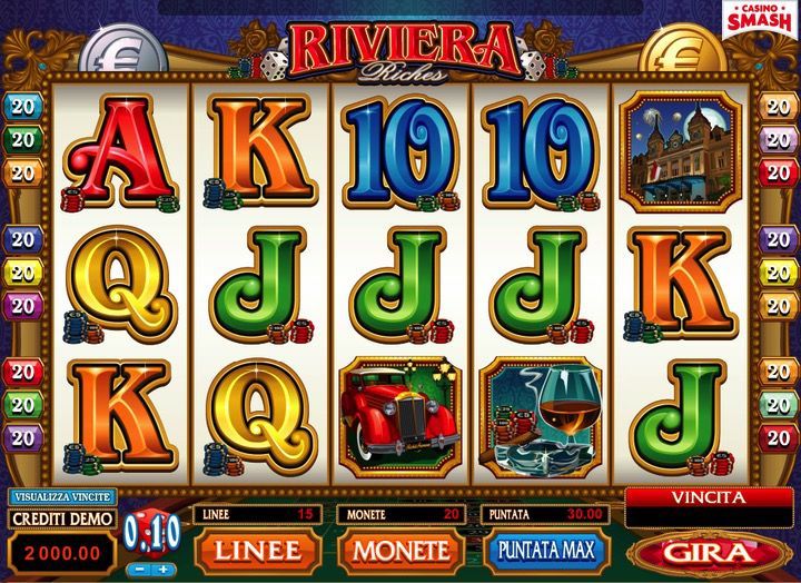 Riviera Riches Slot gioco online