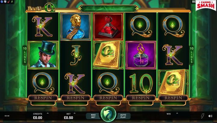 Book of Oz Neue Spielautomaten