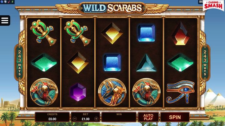 Wild Scarabs Spielautomaten online