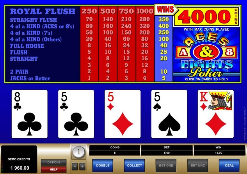 play video poker online