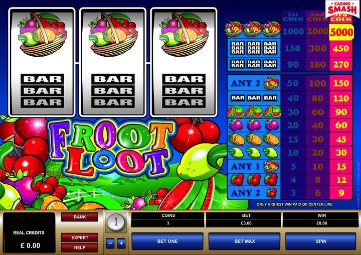 Attiva il bonus di free spins per Froot Loot