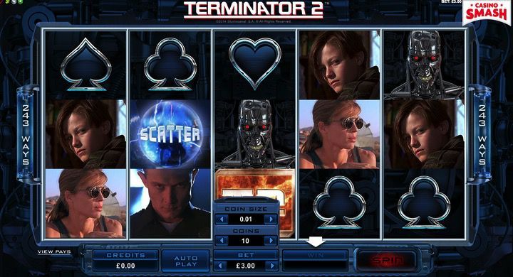 Terminator II a soldi veri è una bellissima slot da giocare on line gratis