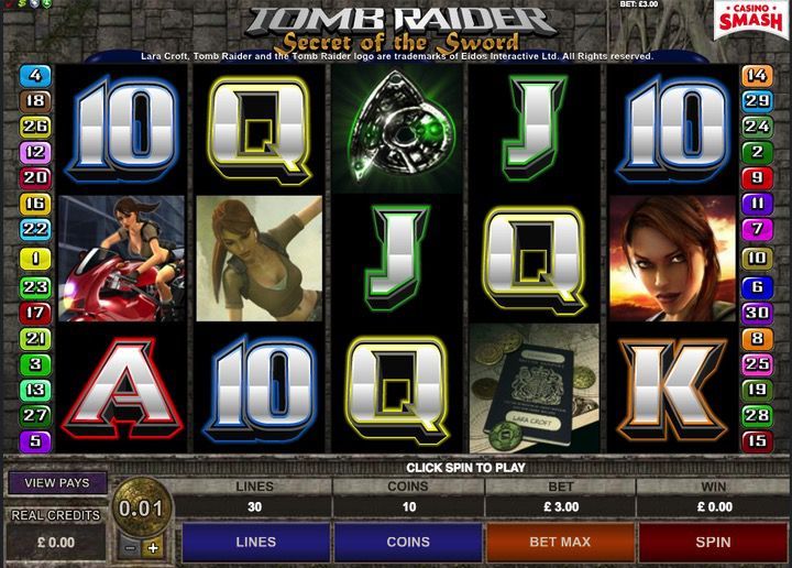 Gioca a soldi veri alla Slot di Tomb Raider online Gratis