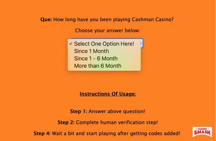 Cashman casino freebies