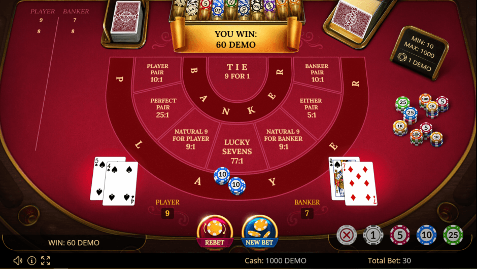 Free online baccarat no download