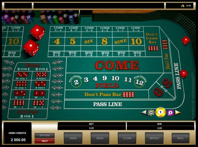 Craps Betting Odds