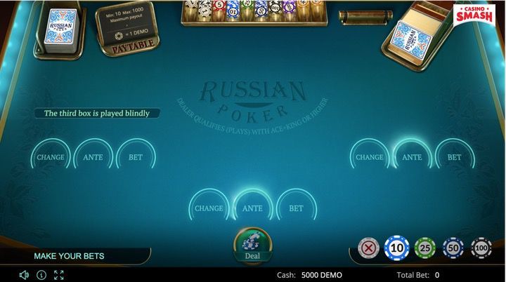 Play Russian Poker Online