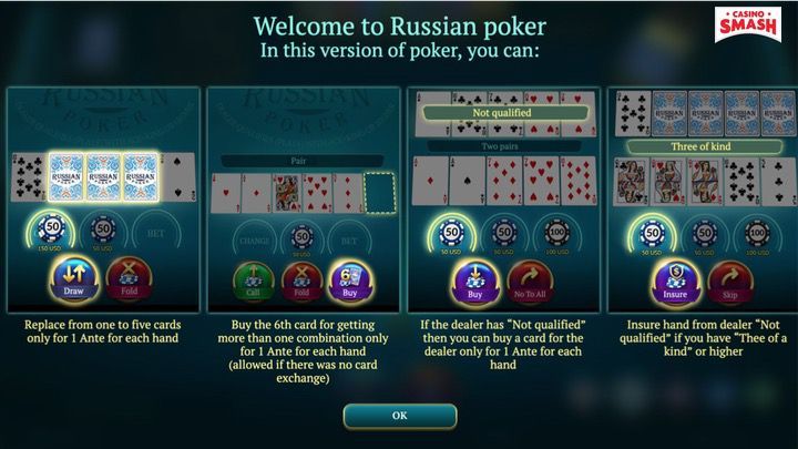 Russian Poker Rules