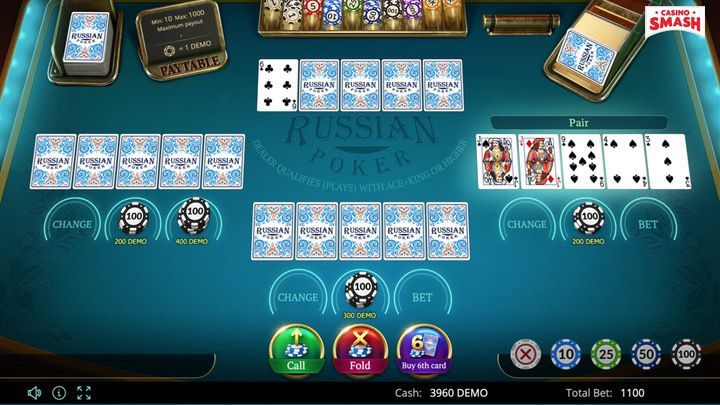Russian Poker Strategy