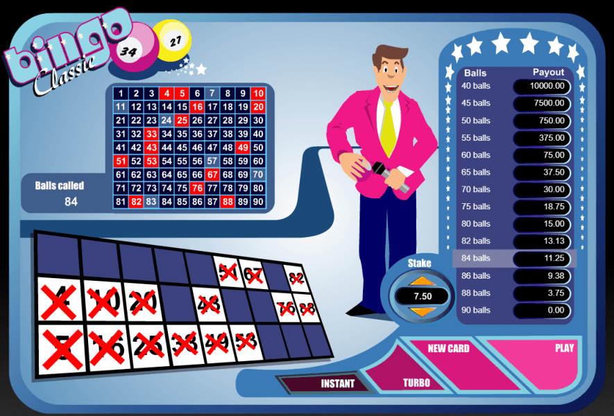 Free online classic bingo games