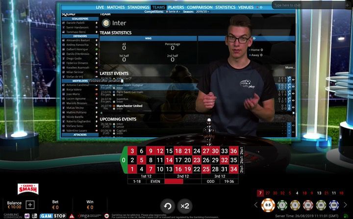 Entertainment discuss the score playing live football roulette master omania
