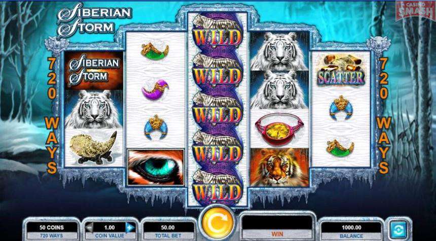 Siberian Storm Free Slot Machine