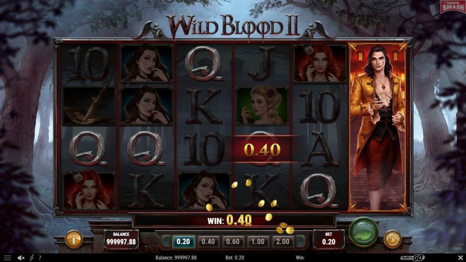 Wild Blood 2 Slot Reels