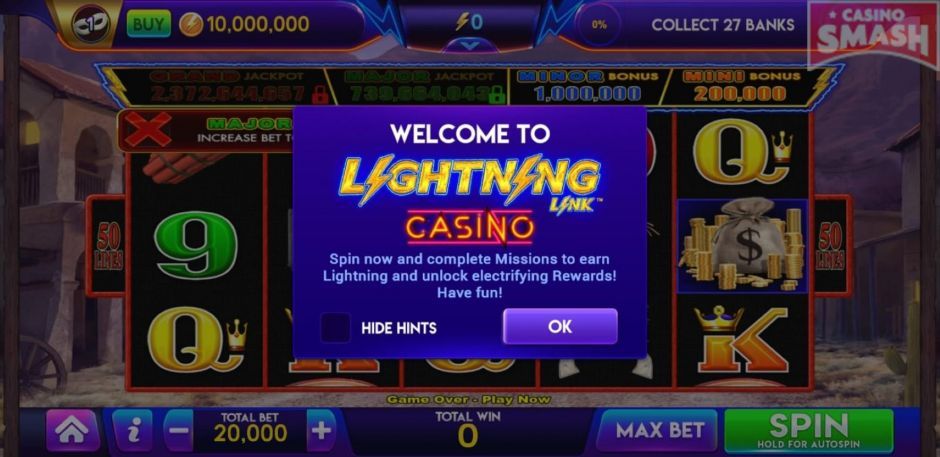 Lightening Link casino welcomes you