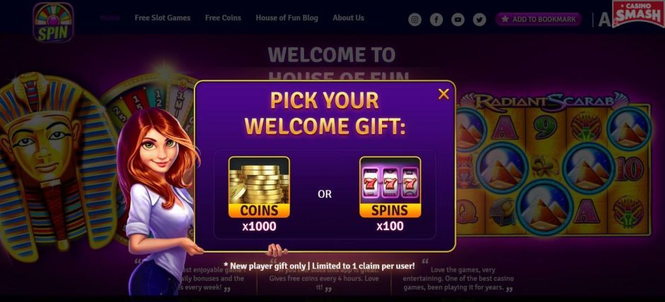 house of fun free coins