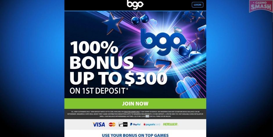 No Deposit Casino Bonus UK BGO casino
