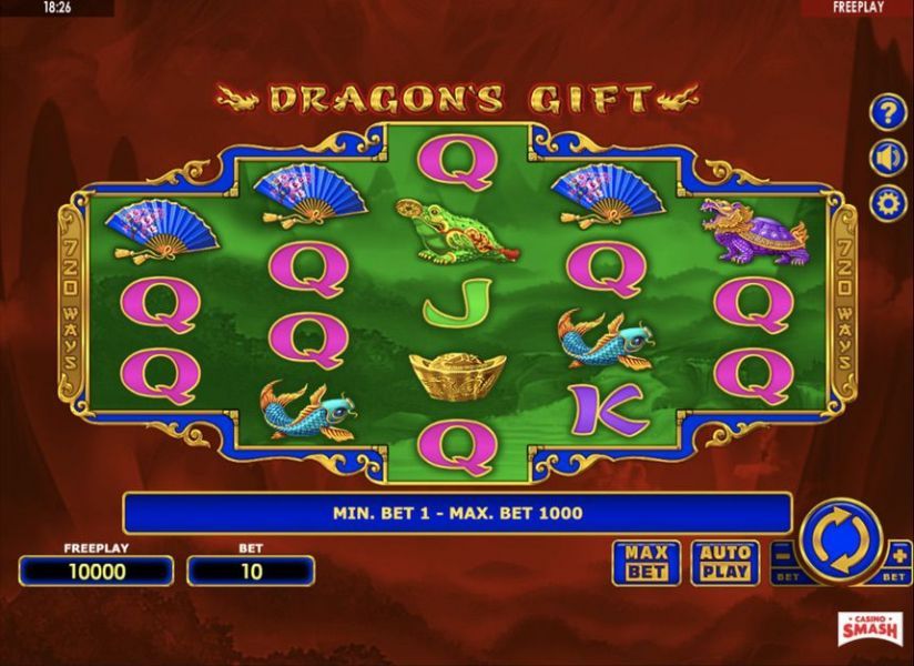 Dragon's Gift classic casino games