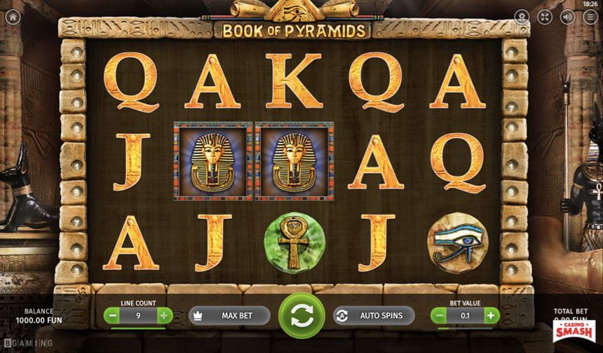 Book of Pyramids old school slots