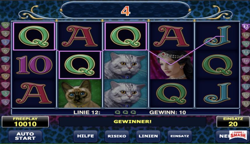 Wild Cats old school slot machines