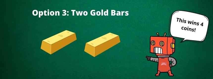 slot machine winning combinations two gold bars