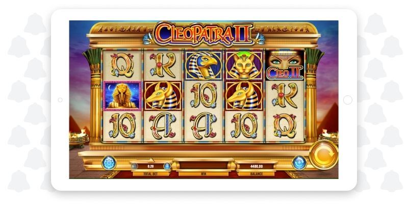 Cleopatra II Mobile Slot on PartyCasino