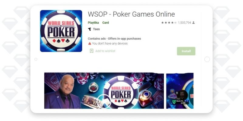 WSOP Poker free casino app
