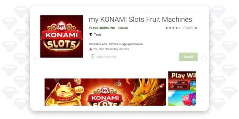 Konami Slots free casino app