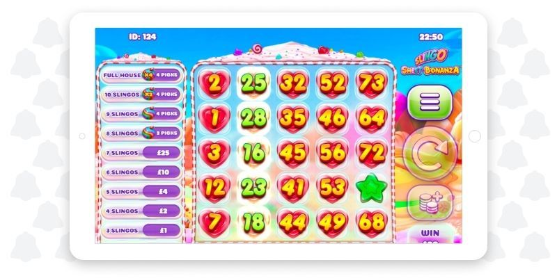 Slingo Sweet Bonanza at Sugarhouse Casino