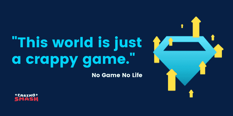 no game no life anime about poker and casino