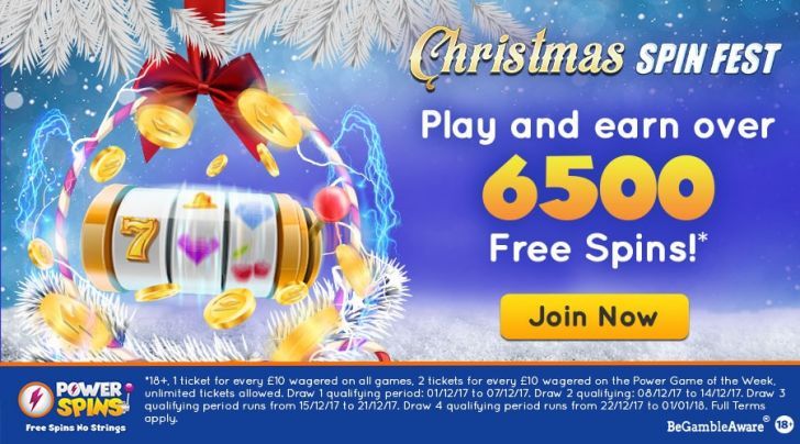 PowerSpins December Bonus