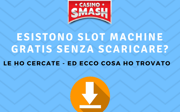 Casinò Online Con Slot Machine Gratis Senza Scaricare