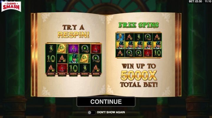 Book of Oz Slot Microgaming