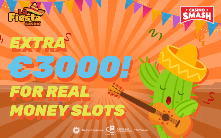 extra 3000 at la fiesta casino