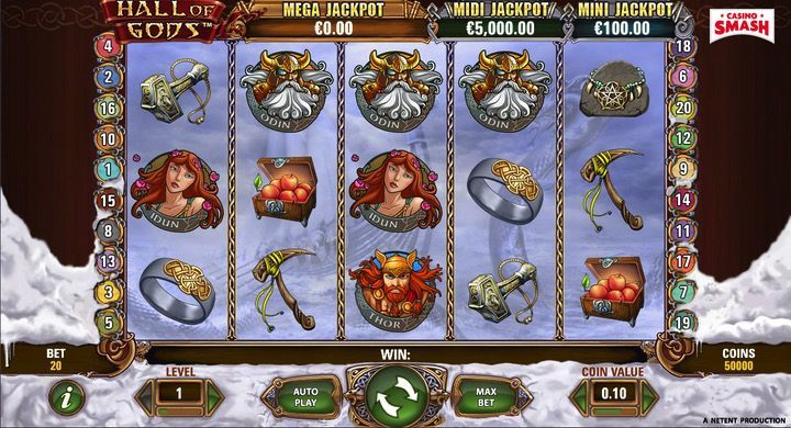 Hall of Gods Slot Machine