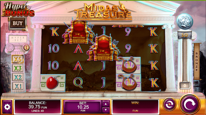 депозит Midas Casino  100 руб