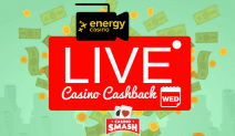 Win Back €100 Cash Playing Live Casino This Wednesday!
