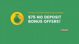 $75 No Deposit Bonus Offers