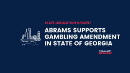 Stacey Abrams Supports Amendment for Casino Gambling in Georgia