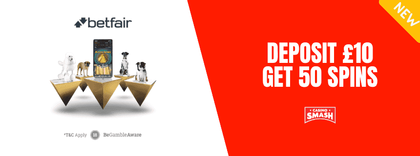 Betfair 25 free spins no deposit